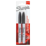 M&S Sharpie Permanent Marker Black 2-Pack- Buy online at McGrocer