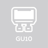 TCP GU10 4.4W daylight LED bulb (British brand)