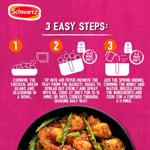 Schwartz honey and garlic recipe mix 30g (British brand)