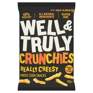 Well & Truly Crunchy Cheese Sticks Cheese Crisps