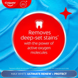 Colgate Max White Ultimate Renewal whitening toothpaste 75ml - British product