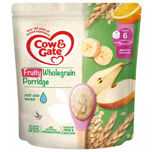 Cow & Gate Fruity Wholegrain Porridge Baby Porridge 125g