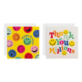 M&S Smile Thank You Card Pack 12x12cm - British product