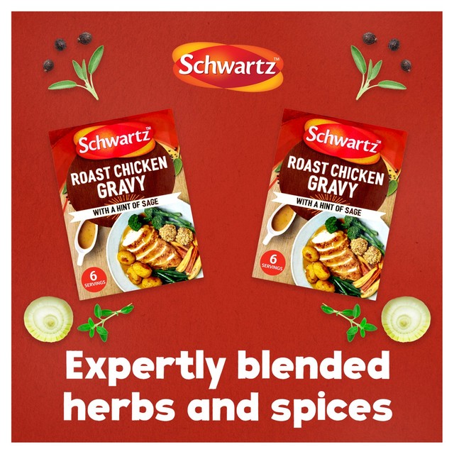 Schwartz classic roast turkey gravy mix 25g (British brand)