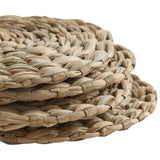 M&S seagrass oval coasters set of 4 with holder - British product