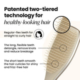 Tangle Teezer Ultimate Detangler Chrome Champagne Gold hairbrush (British brand)