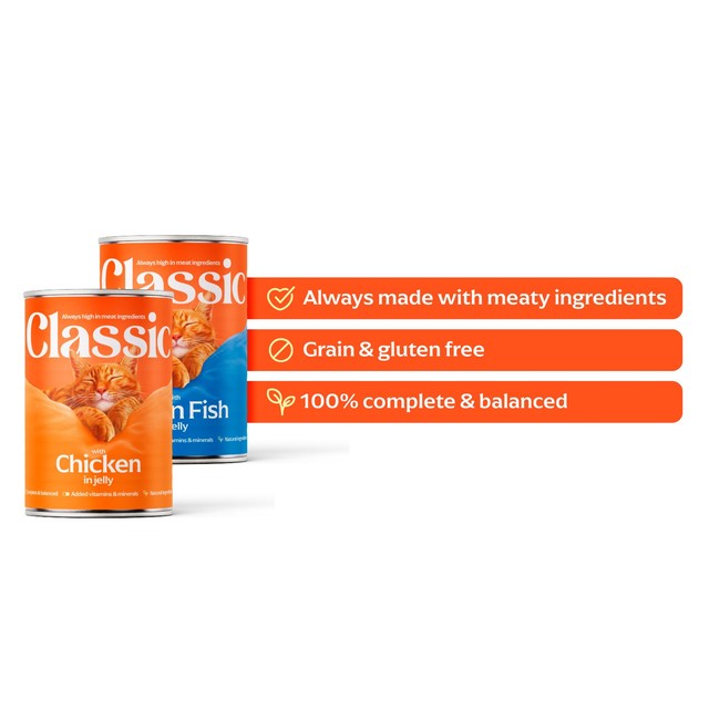 Butcher's Classic Cat Food Variety Pack 12x400g - British product