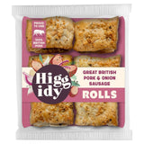 M&S Higgidy 6 Great British Pork Sausage Rolls with Onion Chutney 160g- Buy online at McGrocer