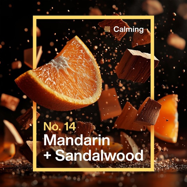 INEOS deodorant wipes Mandarin + Sandalwood (British brand)