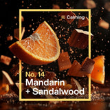 INEOS deodorant wipes Mandarin + Sandalwood (British brand)
