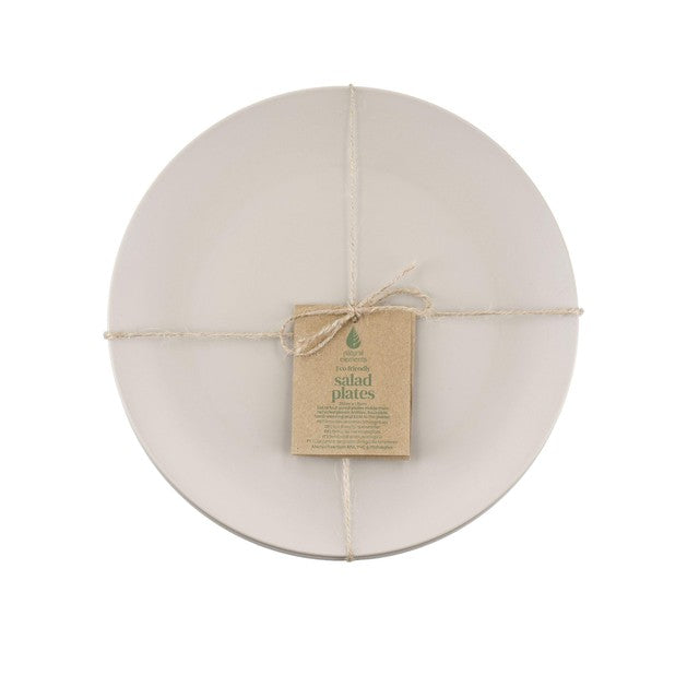 Natural Elements recycled plastic side plates 20cm, imported from the UK