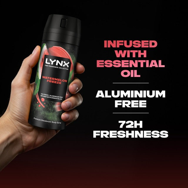 Lynx Watermelon Freeze Deodorant Body Spray 150ml, UK version