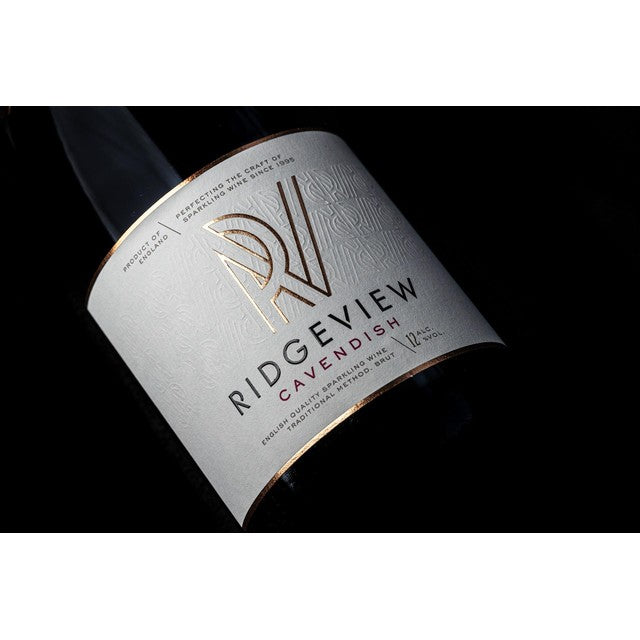 Ridgeview Cavendish Sparkling Wine 75cl, imported from the UK