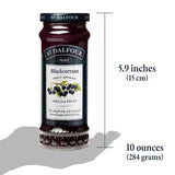 St Dalfour blackcurrant fruit spread 284g (British brand)