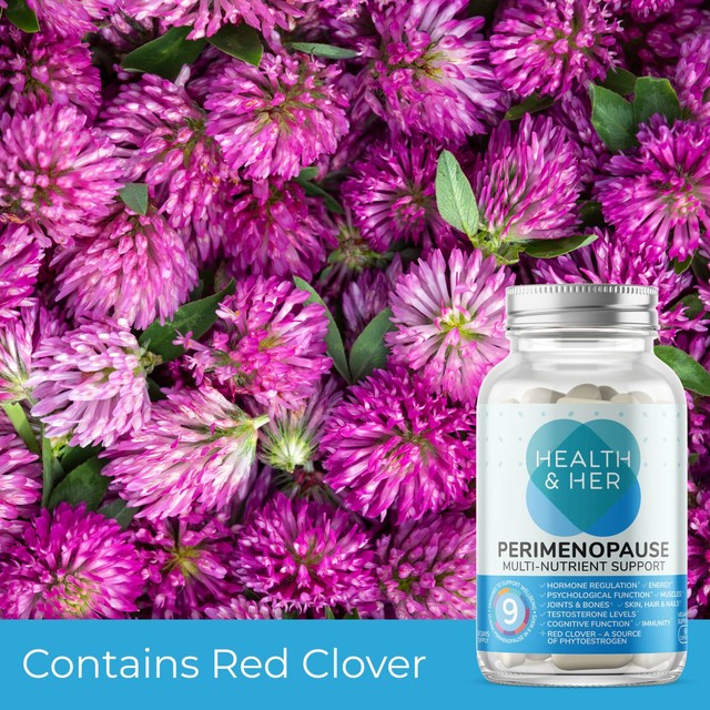 Health & Her Perimenopause supplement capsules 60 capsules, UK version