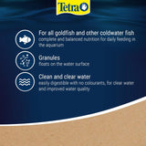 Tetra Goldfish Granules fish food 32g (British brand)