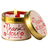 M&S Lily-Flame Thank You Scented Candle Tin- Buy online at McGrocer