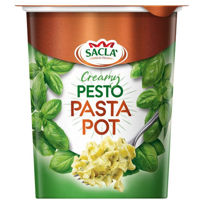 M&S Sacla Creamy Pesto Pasta Pot 80g- Buy online at McGrocer