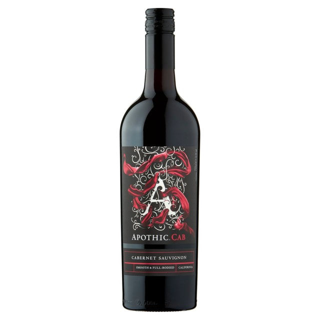 Apothic cabernet sauvignon red wine 75cl - British product