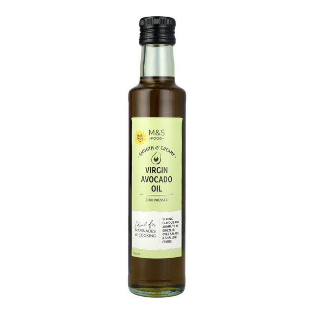 M&S virgin avocado oil 250ml, imported from the UK