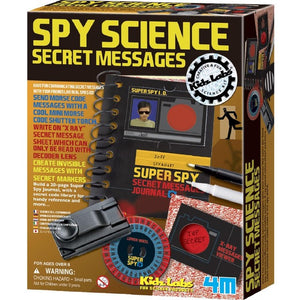 Kidz Labs Spy Science Educational Spy Kit for Ages 8 Years +