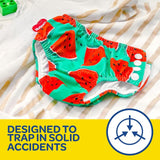 Huggies Little Swimmers Reusable Swim Pant Watermelon Size 2-3 (5-11kg), UK version