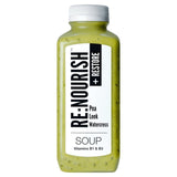 Re Nourish Pea, Leek and Watercress Soup 500g, imported from the UK