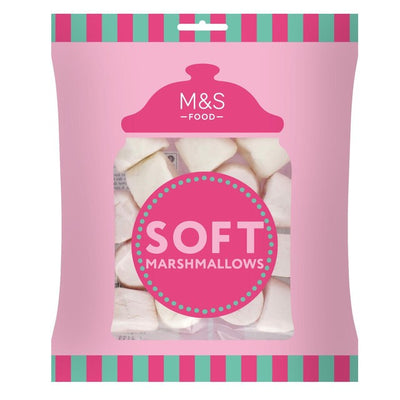 M&S M&S Raspberry and Vanilla Soft Marshmallows 180g- Buy online at McGrocer