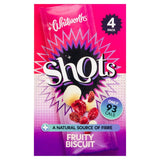 M&S Whitworths Shots Fruity Biscuit Snack with Dried Fruit and White Chocolate 100g- Buy online at McGrocer
