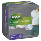 Depend Comfort Protect S/M incontinence pants for men - British product