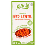 Felicia gluten-free organic red lentil sedanini pasta 250g - British product