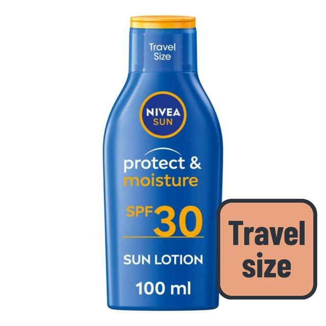 NIVEA Sun Lotion SPF 30 100ml, imported from the UK