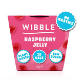 Wibble raspberry jelly pot 125g (British brand)