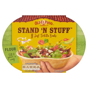 Old El Paso Stand 'N Stuff 8 Soft Tortilla Boats 193g