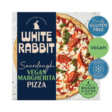 White Rabbit Pizza Margherita Sourdough Végétalienne Sans Gluten 315g (marque britannique)