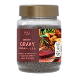 M&S beef gravy granules 200g, imported from the UK