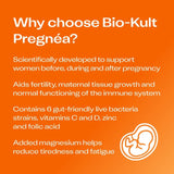 Bio-Kult Pregnea probiotic supplement capsules 60 capsules - British product