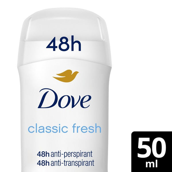 Dove Classic Fresh Anti-Perspirant Women's Deodorant Stick 50ml