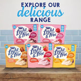 Light & Free raspberry Greek style yoghurt 4 x 115g multipack, UK version