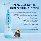 Childs Farm SPF 50+ Sun Cream 100ml - British product