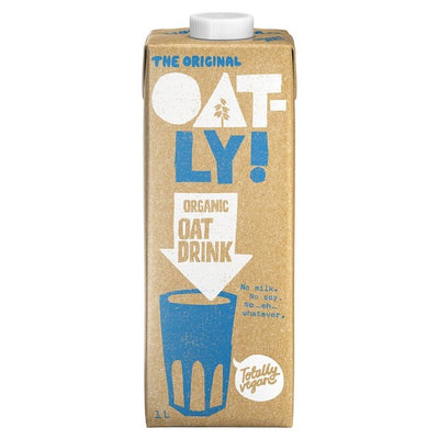 Oatly Organic Oat Drink Long Life Oat Milk Alternative 1L
