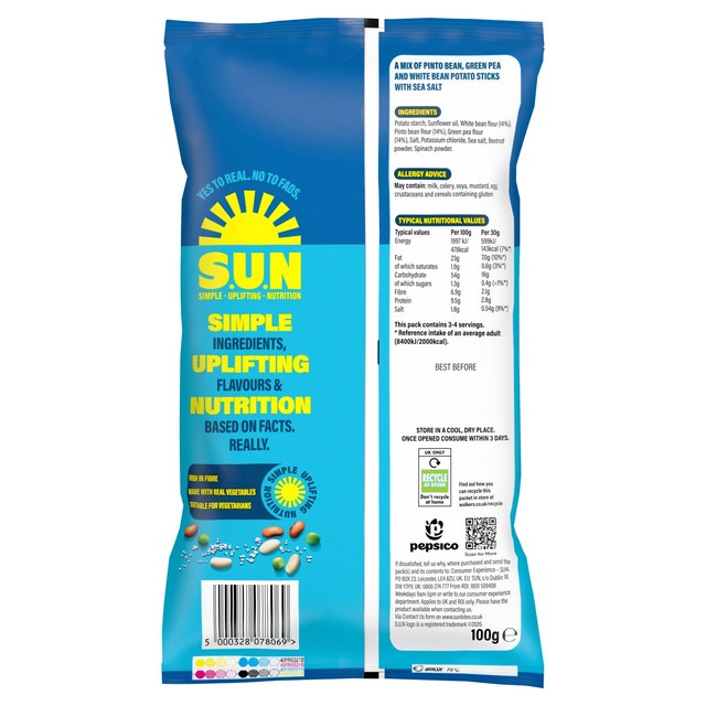 Off the Eaten Path Pea & Beans 100g, imported from the UK
