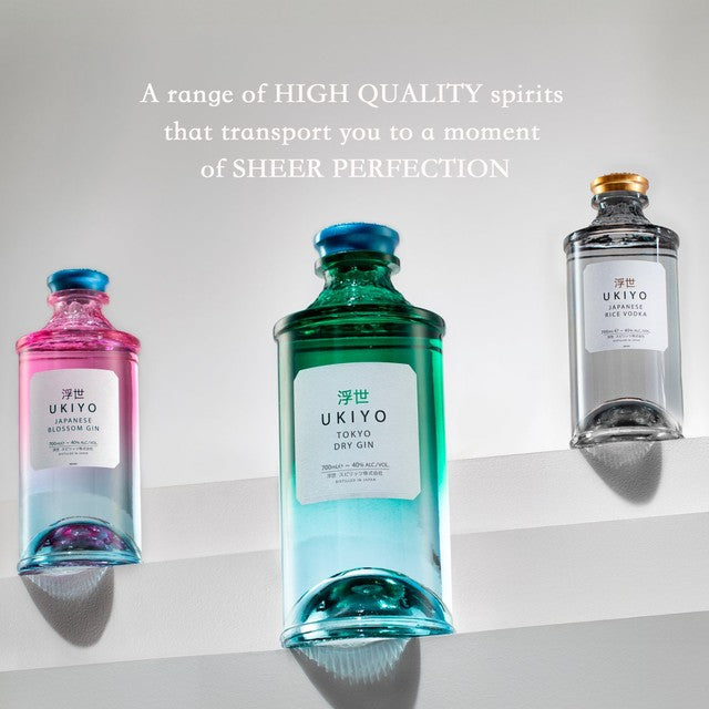 Ukiyo Japanese Rice Vodka 70cl (British brand)