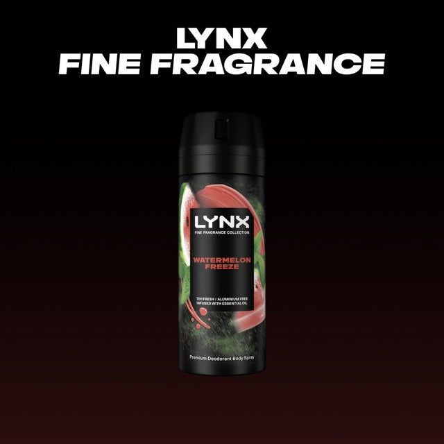 Lynx Watermelon Freeze Deodorant Body Spray 150ml, UK version