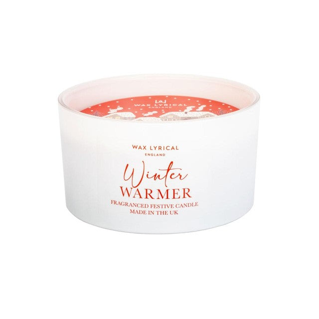 Wax Lyrical multiwick Winter Warmer candle (British brand)