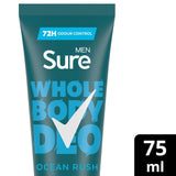M&S Sure Men Whole Body Ocean Rush Deodorant Cream 75ml- Buy online at McGrocer