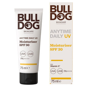 Bulldog Advanced Anytime Daily Moisturiser SPF 30 Ansiktskrem for menn 75 ml