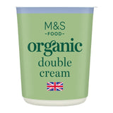 M&S Organic Double Cream 300ml, imported from the UK