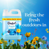 Comfort Fabric Conditioner Blue Skies 4800ml - British product