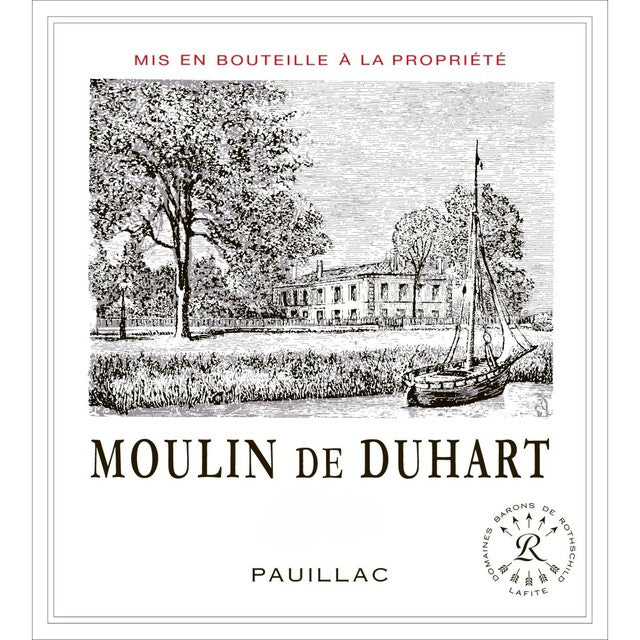 Moulin de Duhart Pauillac Bordeaux red wine 75cl - British product